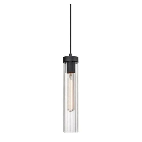 Z-Lite 740P Beau 5"W Mini Pendant Light Matte Black Fixture Home Improvement NEW - Picture 2 of 16